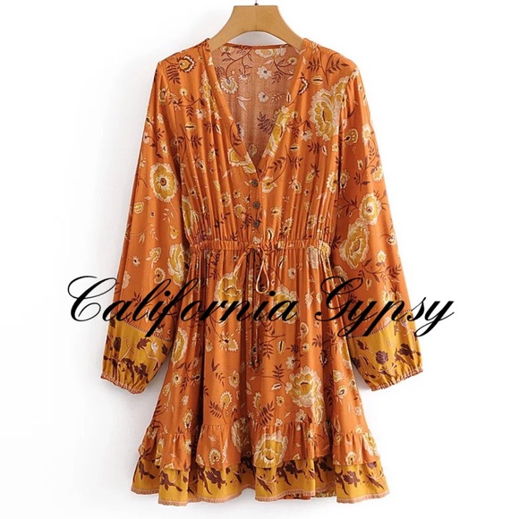 Floral Mini Dress - Picture 3 of 16